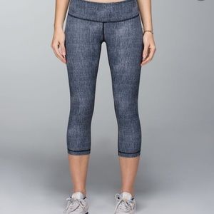 Lululemon Wunder‎ Under Crop